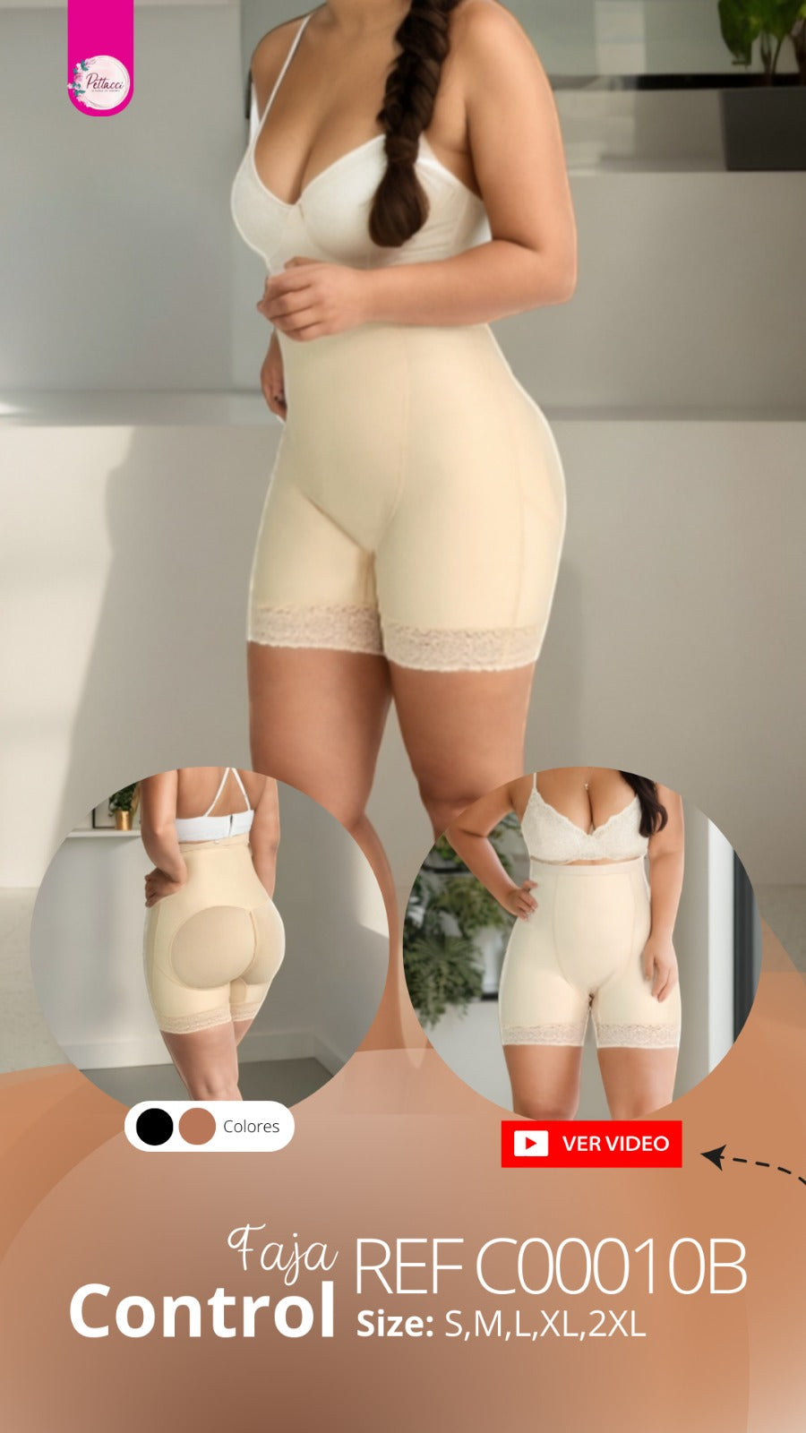 Control Girdle Ref. C0010B (Black)