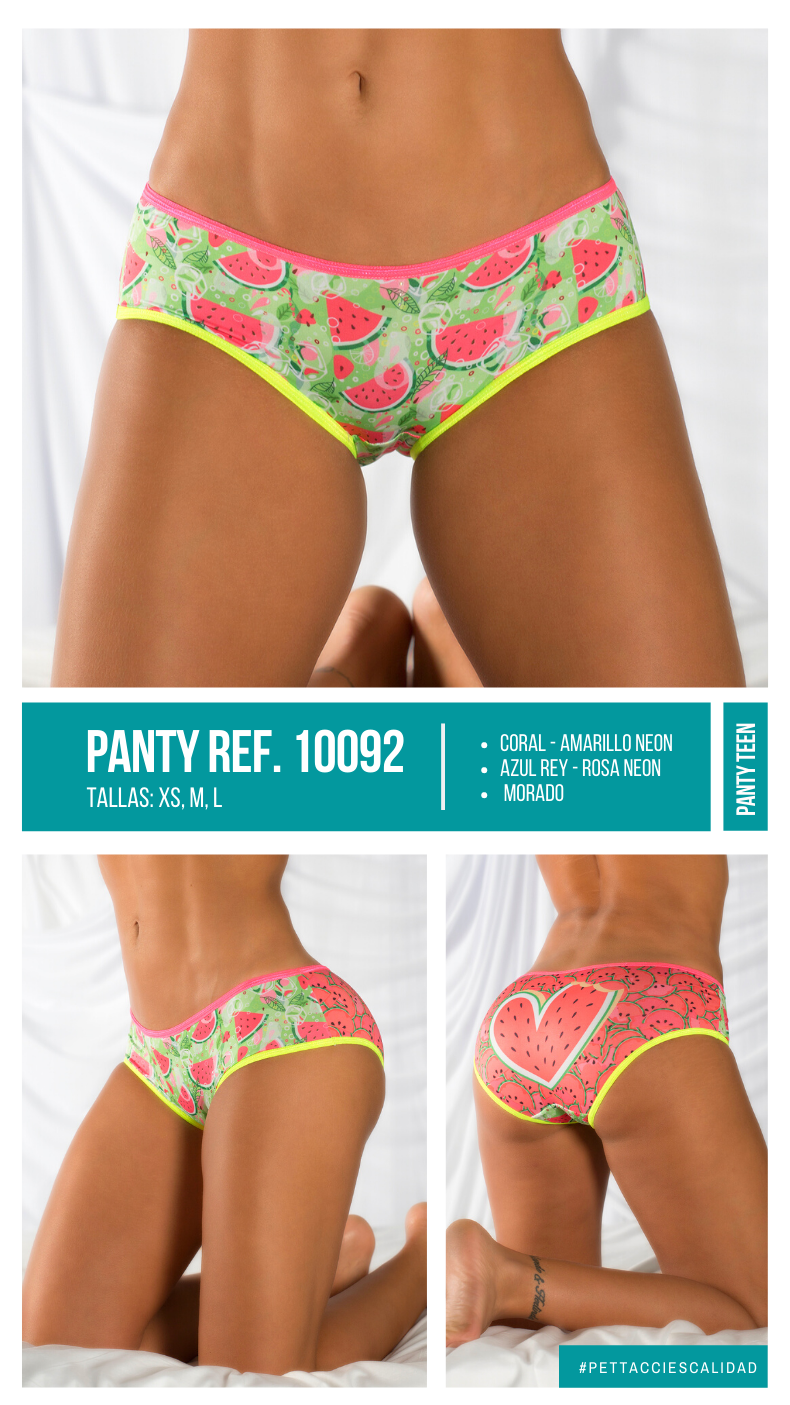 Panty Ref. 10092 (Pack 3 Units) – Pettacci Puerto Rico