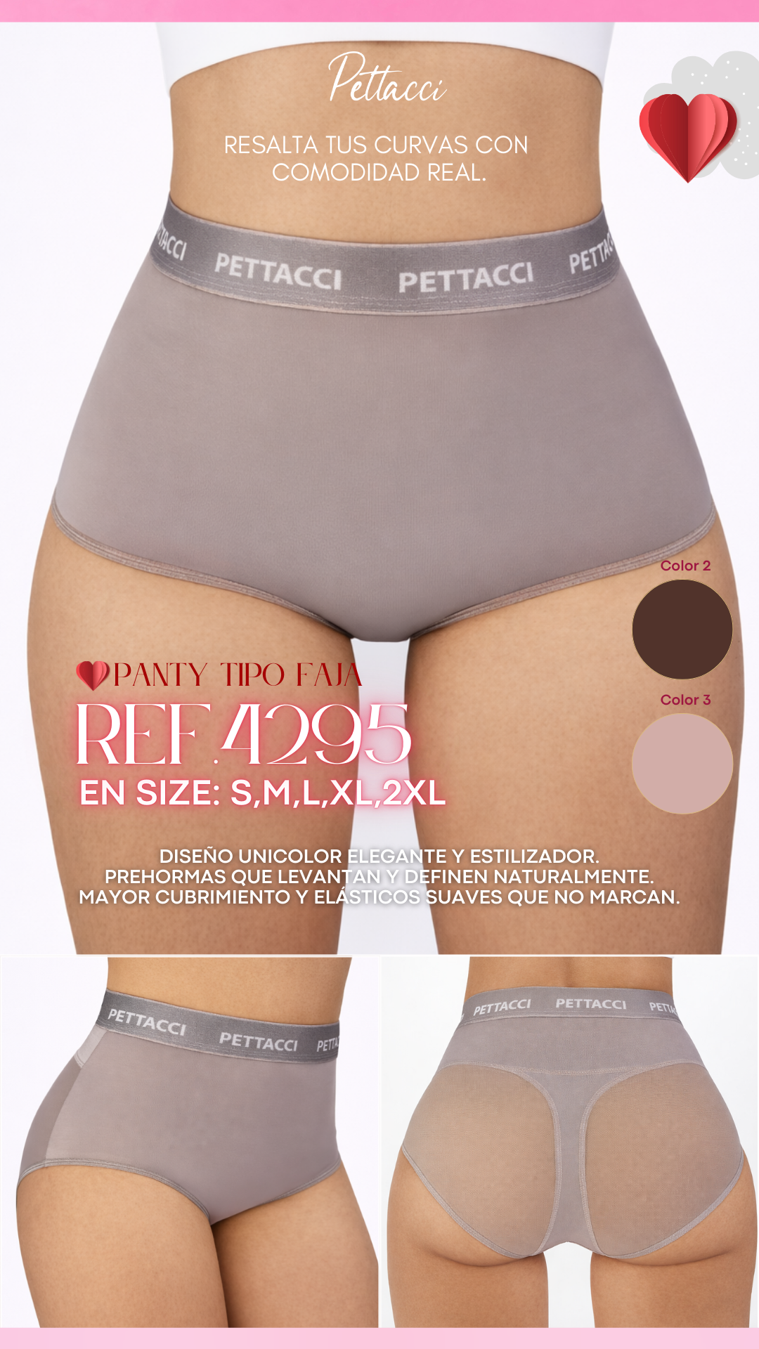 Panty Faja Levantacola Ref. 4295