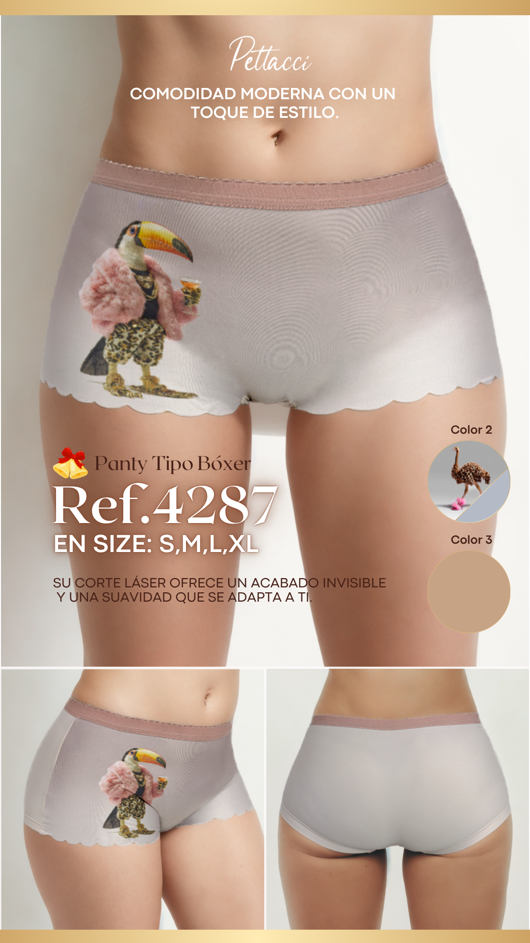 Panty Boxer Ref. 4287
