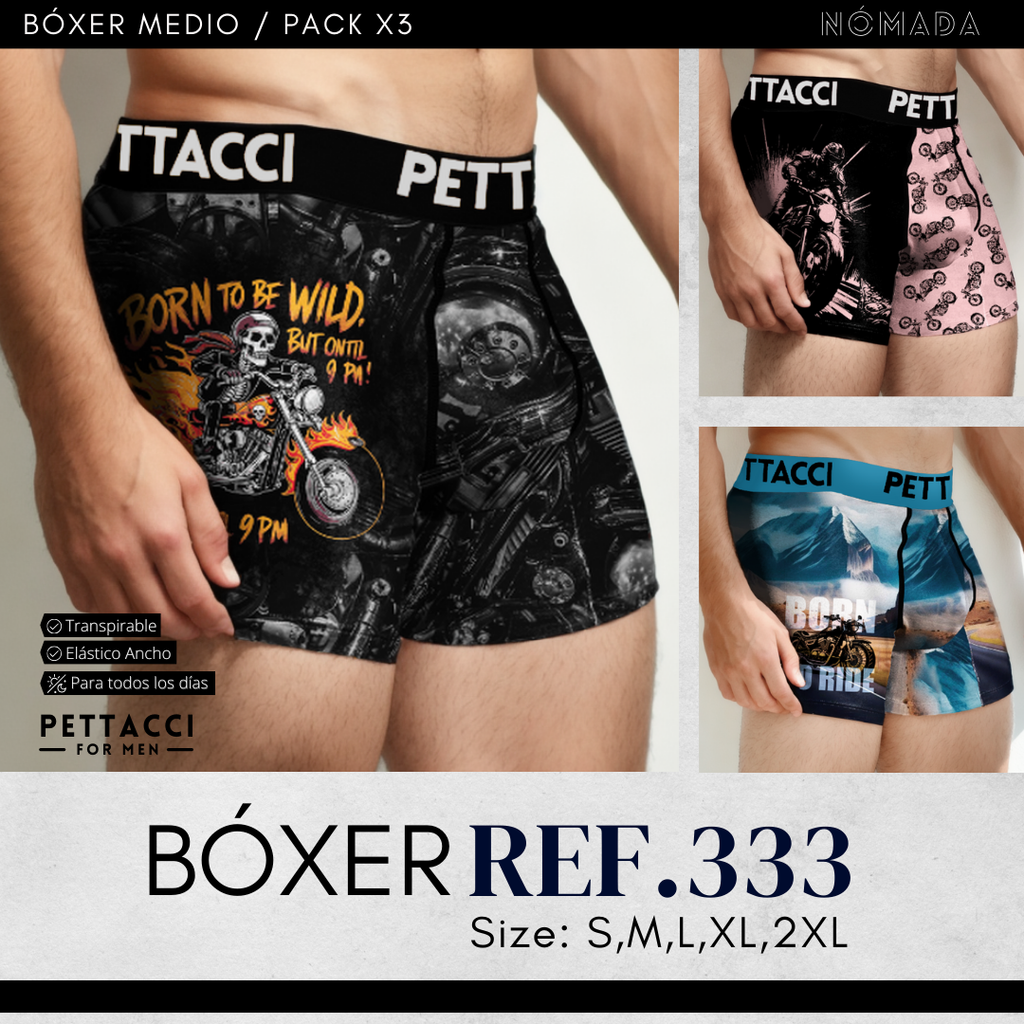 Boxer Masculino Ref. 333