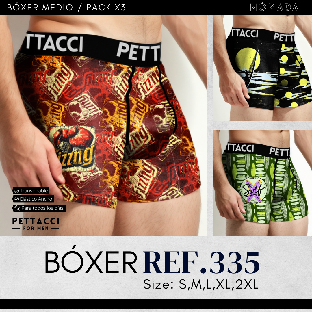 Boxer Masculino Ref. 335