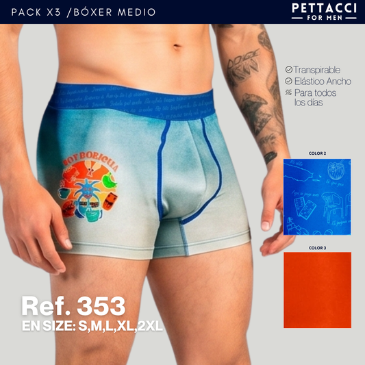 Boxer Masculino Ref. 353