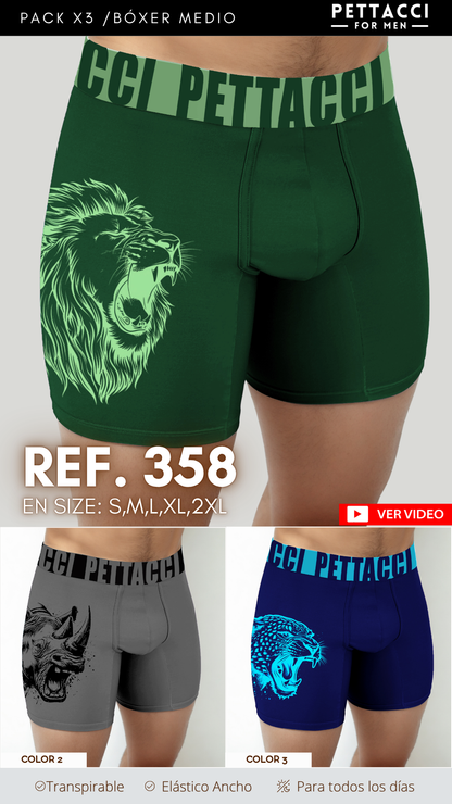 Boxer Masculino Ref. 358