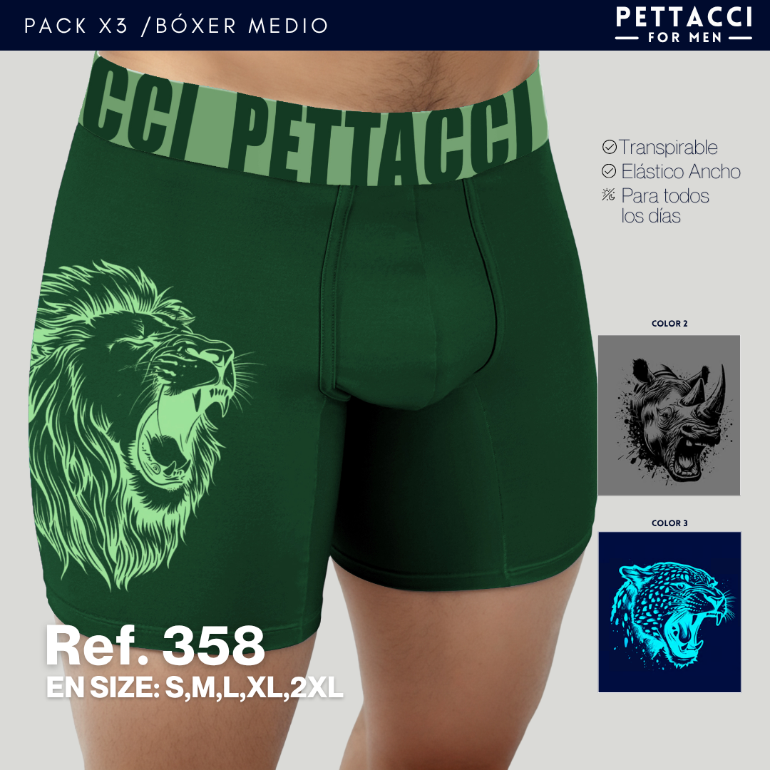 Boxer Masculino Ref. 358