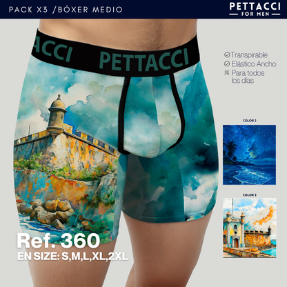 Boxer Masculino Ref. 360