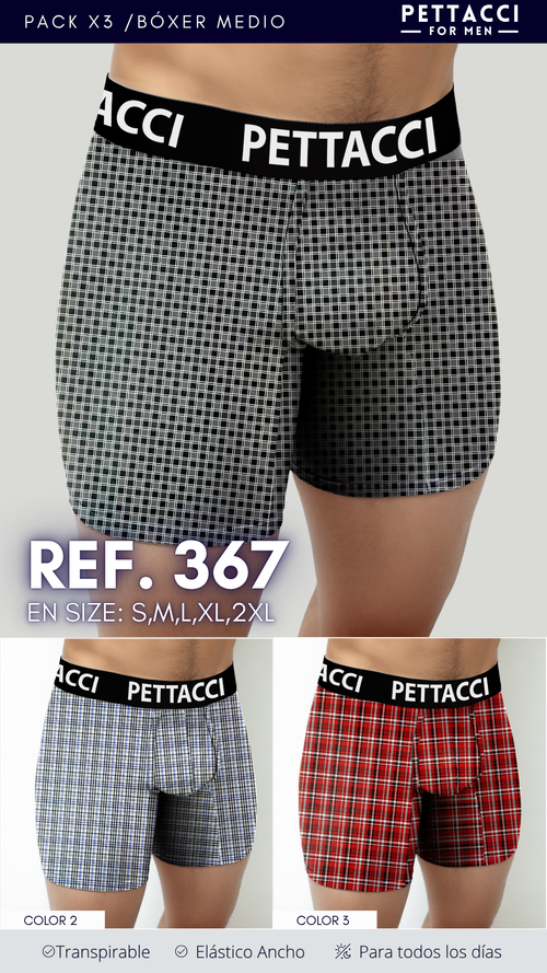 Boxer Masculino Ref. 367