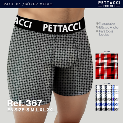 Boxer Masculino Ref. 367