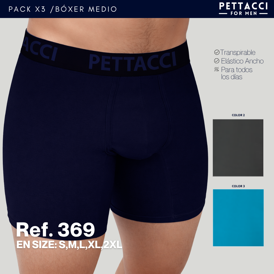 Boxer Masculino Ref. 369