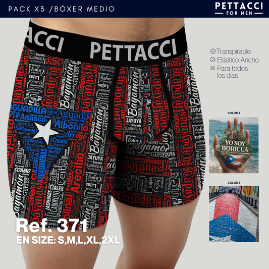 Boxer Masculino Ref. 371