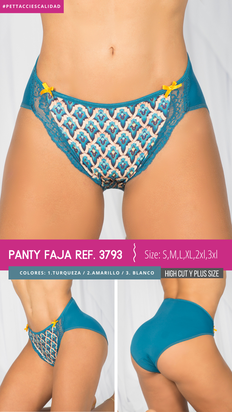 Panty Ref. 3793 (Pack 3 Unidades)