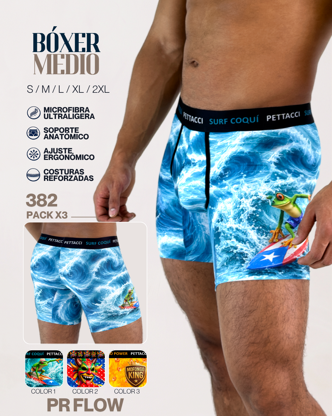 Boxer Masculino Ref. 382