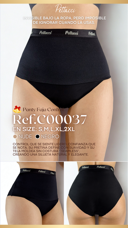 Panty Faja Control Ref. C00037 negro