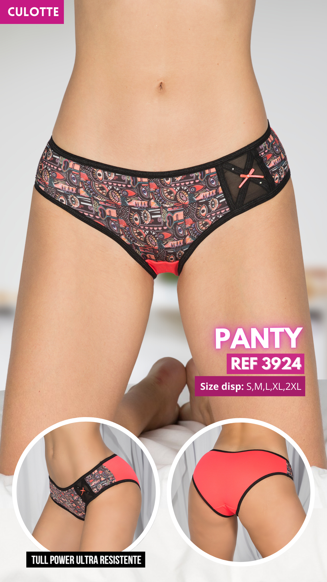 Panty Ref. 3924 (Pack 3 Units)