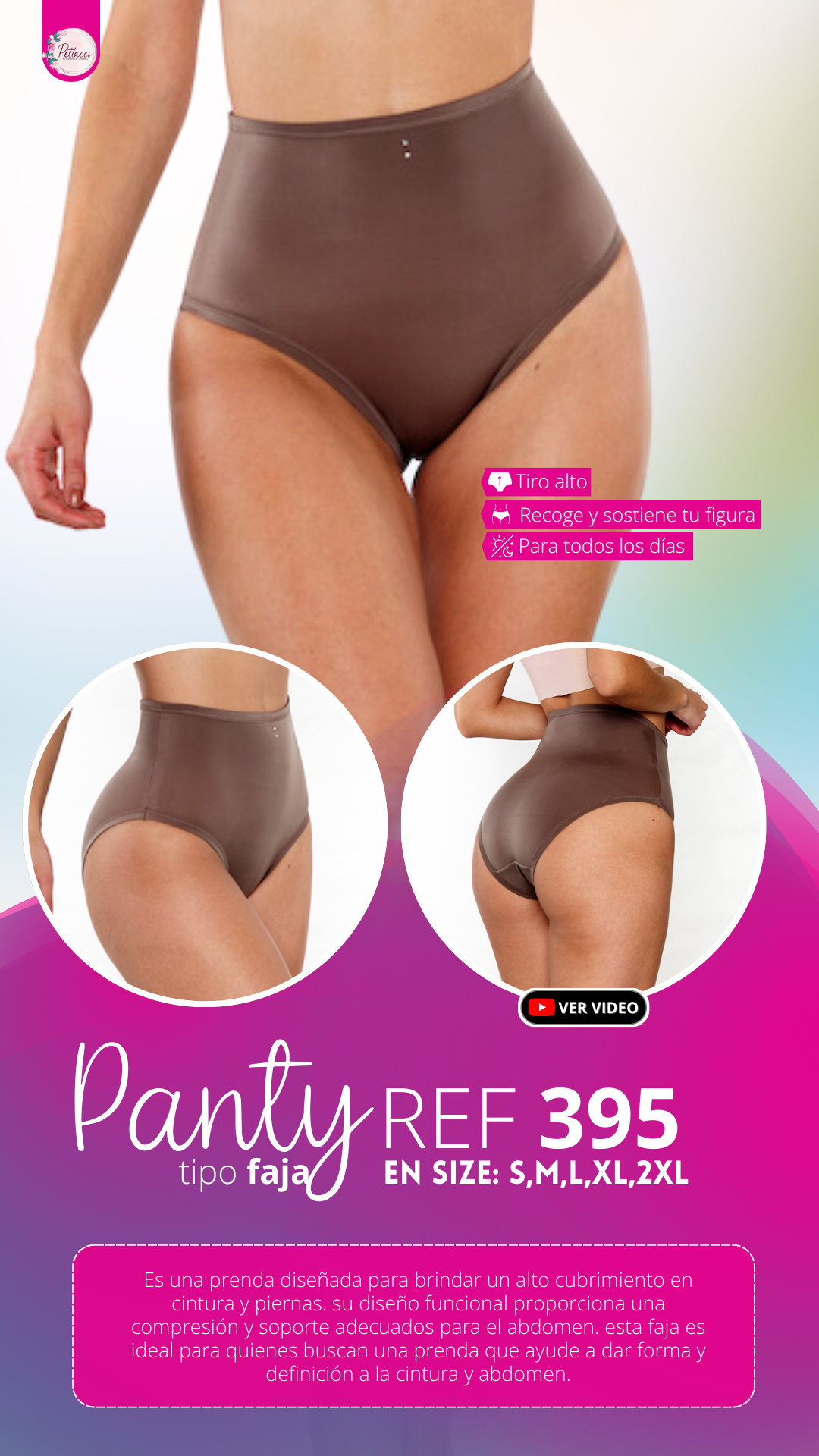 Panty Ref. 395 (Pack 3 Units) 