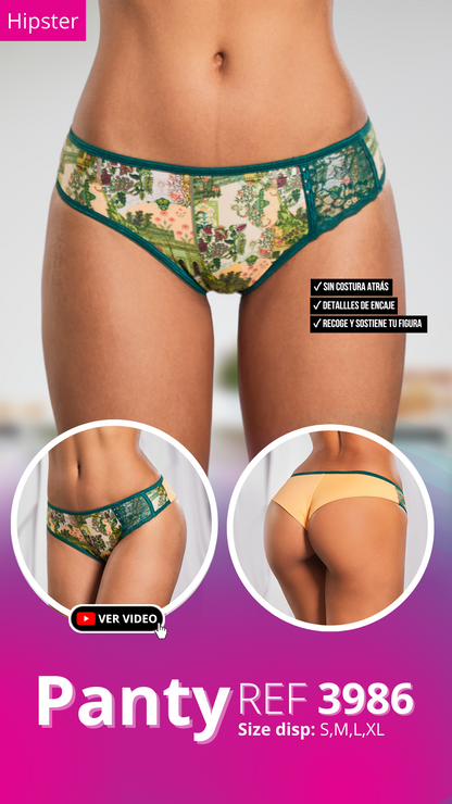 Panty Ref. 3986 (Pack 3 unidades)
