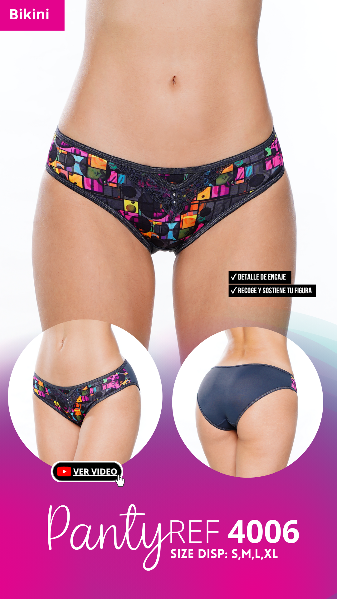 Panty Ref. 4006 (Pack 3 Units)