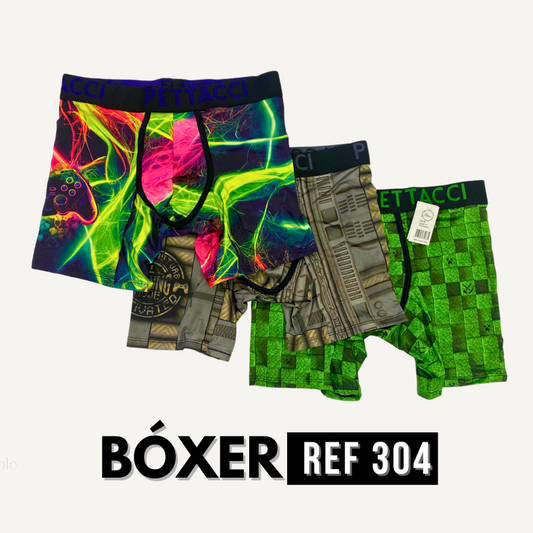 Boxer Ref. 304 (Pack x3 Unidades)