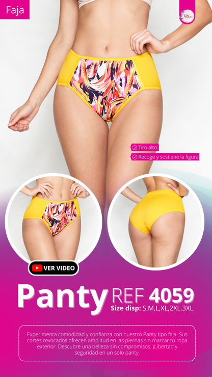 Panty Ref. 4059 (Pack 3 Unidades)