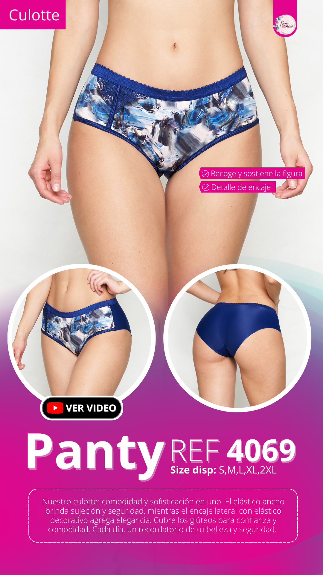 Panty Ref. 4069 (Pack 3 unidades)