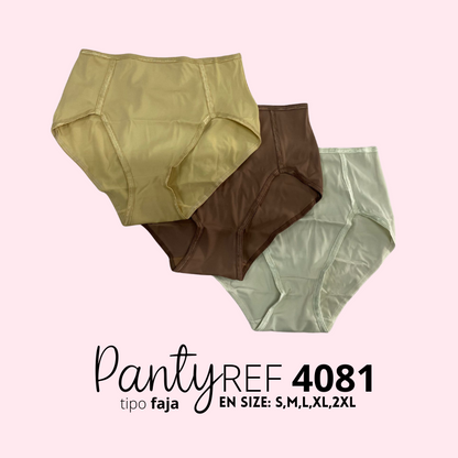 Panty Ref. 4081 (Pack 3 Unidades)