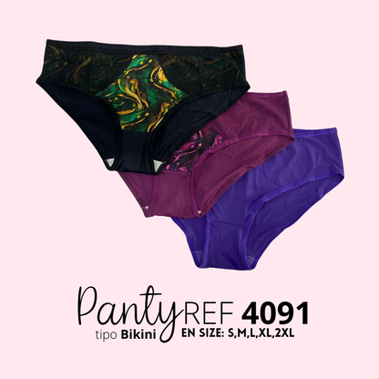 Panty Ref. 4091 (Pack 3 unidades)