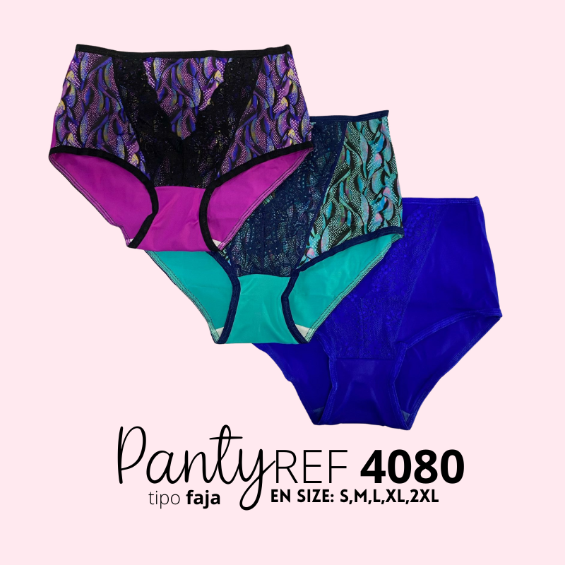 Panty Ref. 4080 (Pack 3 Unidades)