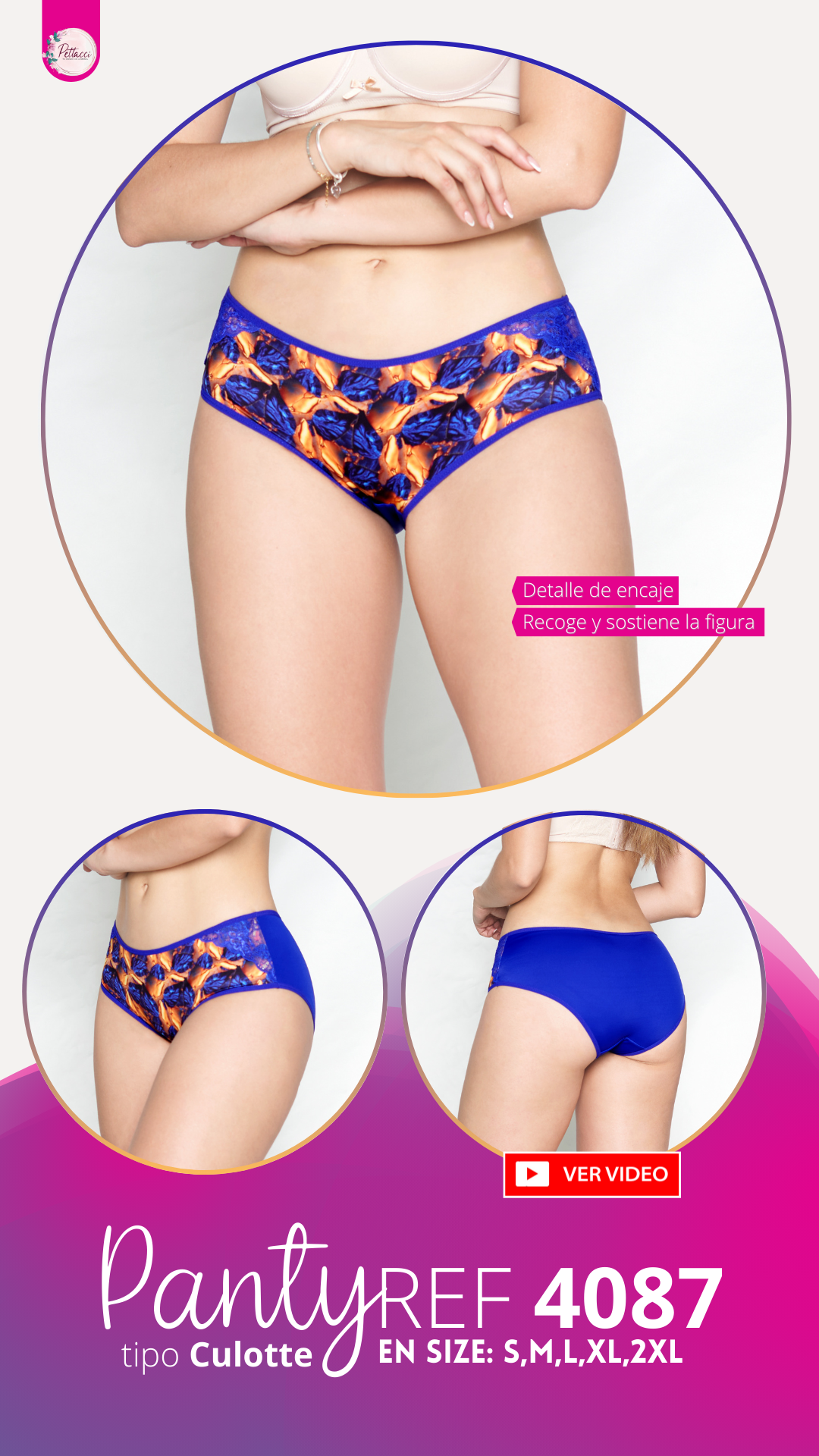 Panty Ref. 4087 (Pack 3 Unidades)