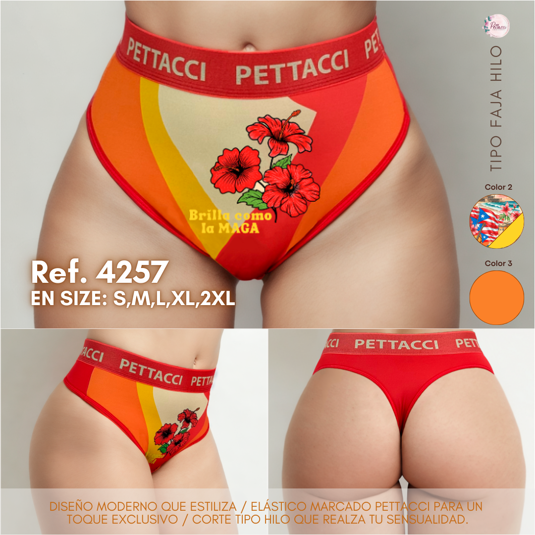 Combo Moldea y Resalta – Mahón 6192  + Panty Faja Hilo 4257