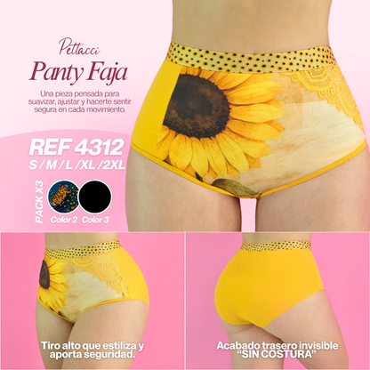 Panty Faja Ref. 4312 / sin costuras