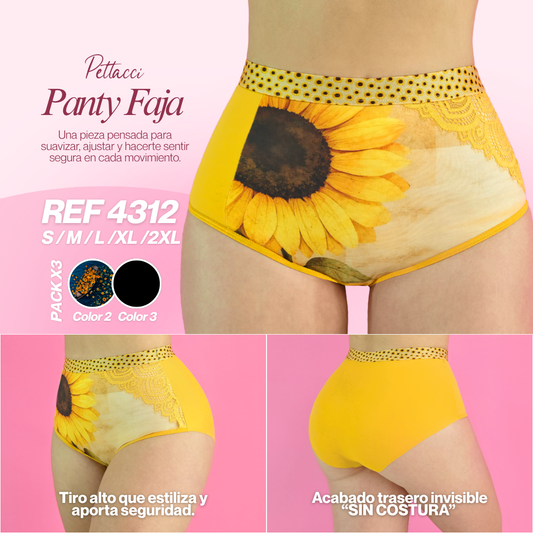 Panty Faja Ref. 4312 / sin costuras