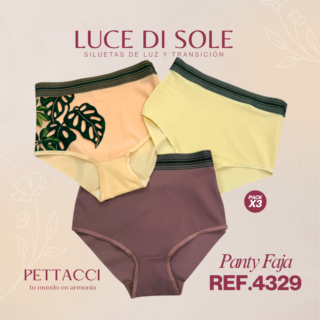 Panty Faja Ref. 4329 / Sin costuras