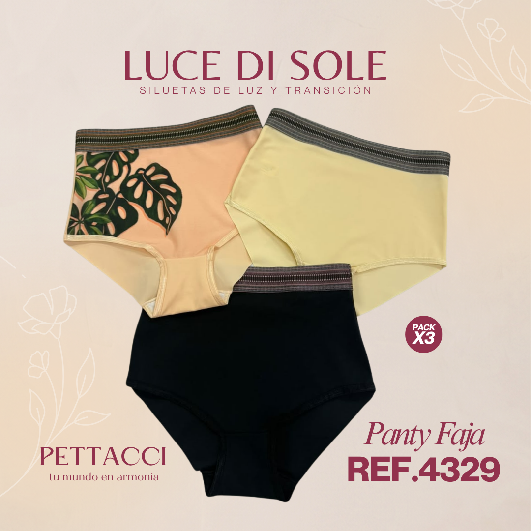 Panty Faja Ref. 4329 / Sin costuras