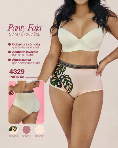 Panty Faja Ref. 4329 / Sin costuras