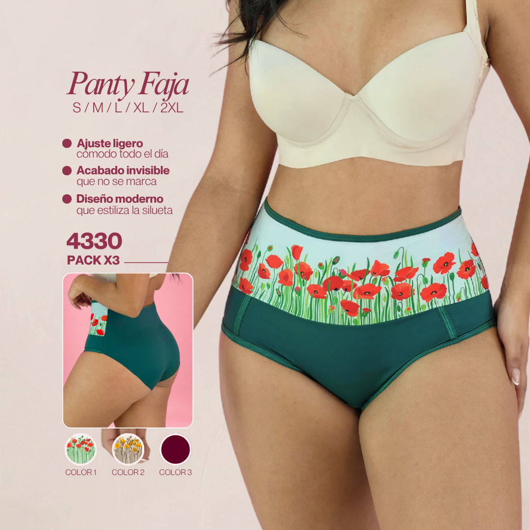 Panty Faja Ref. 4330 / Sin costuras