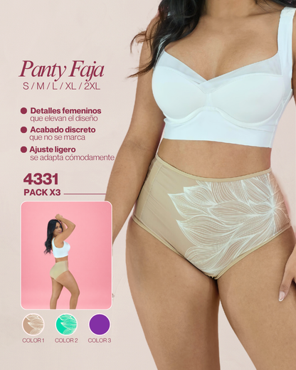 Panty Faja Ref. 4331 / Sin costuras