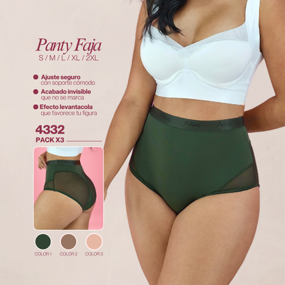 Panty Faja Ref. 4332 / Sin costuras