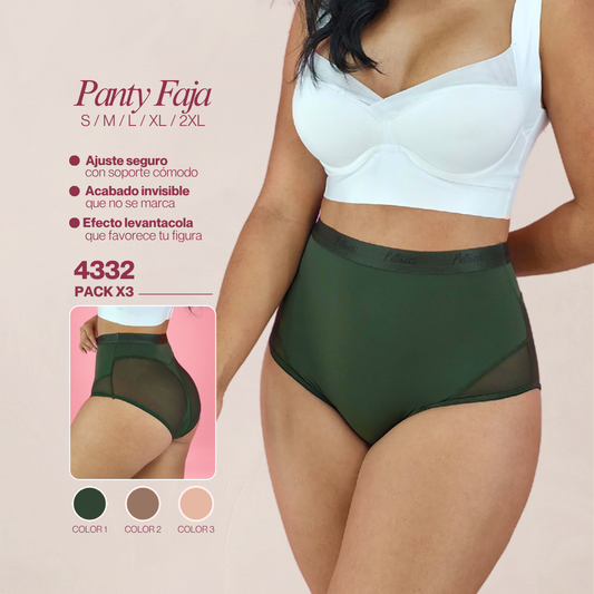 Panty Faja Ref. 4332 / Sin costuras