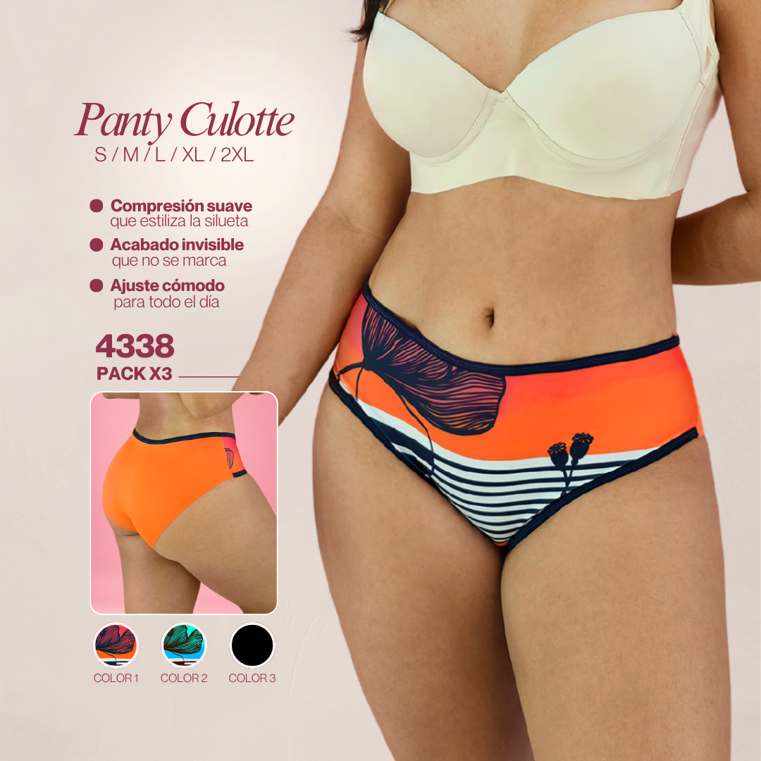 Panty Culotte Ref. 4338 / Sin costuras