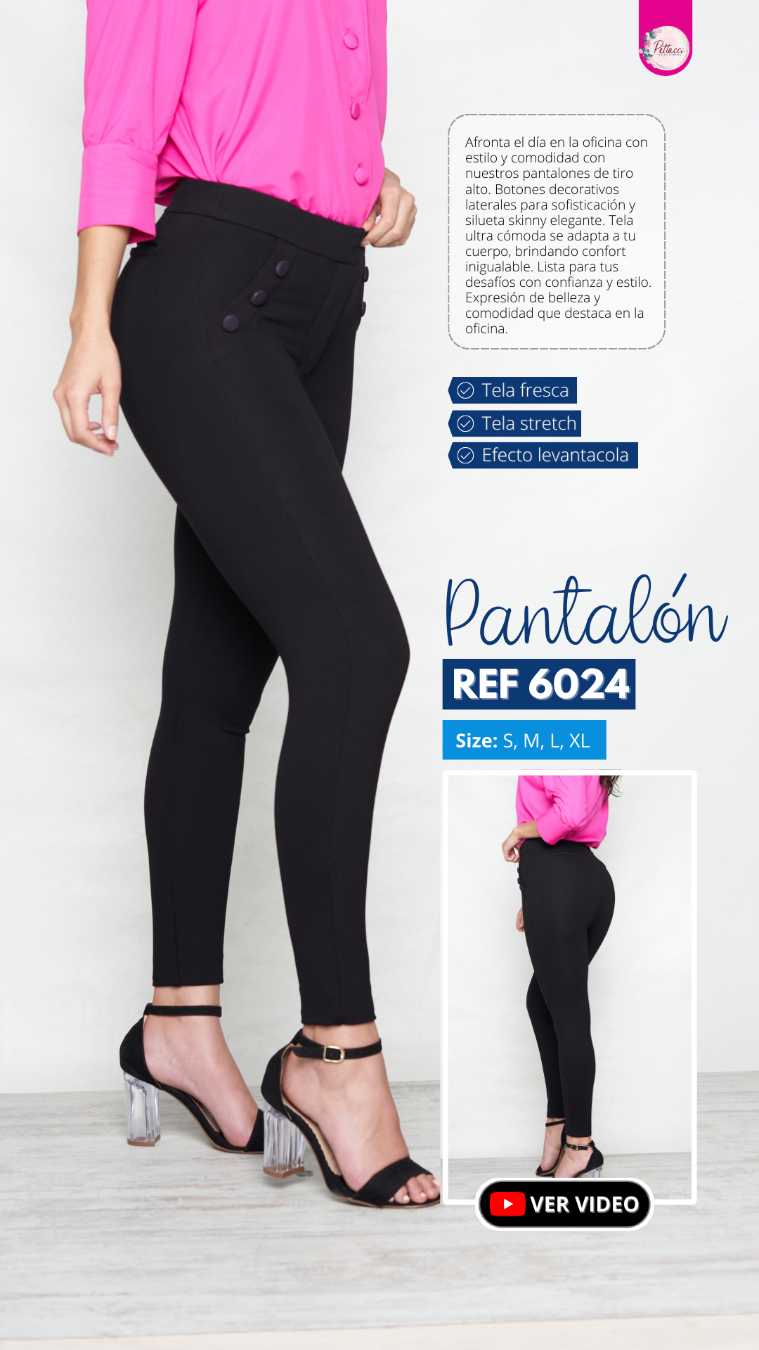 precio pantalón skinny negro para mujer puerto rico