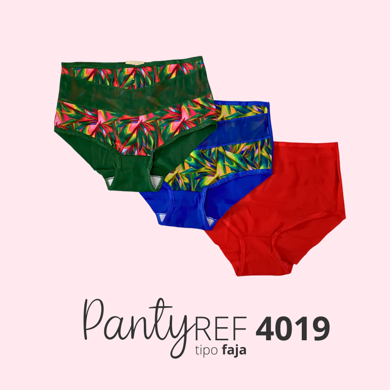Panty Ref. 4019 (Pack 3 Unidades)