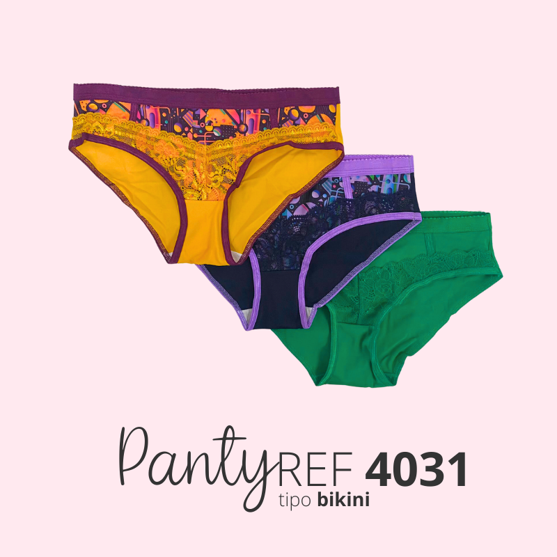 Panty Ref. 4031 (Pack 3 Unidades)