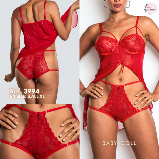 Babydoll Ref. 3994 / Rojo