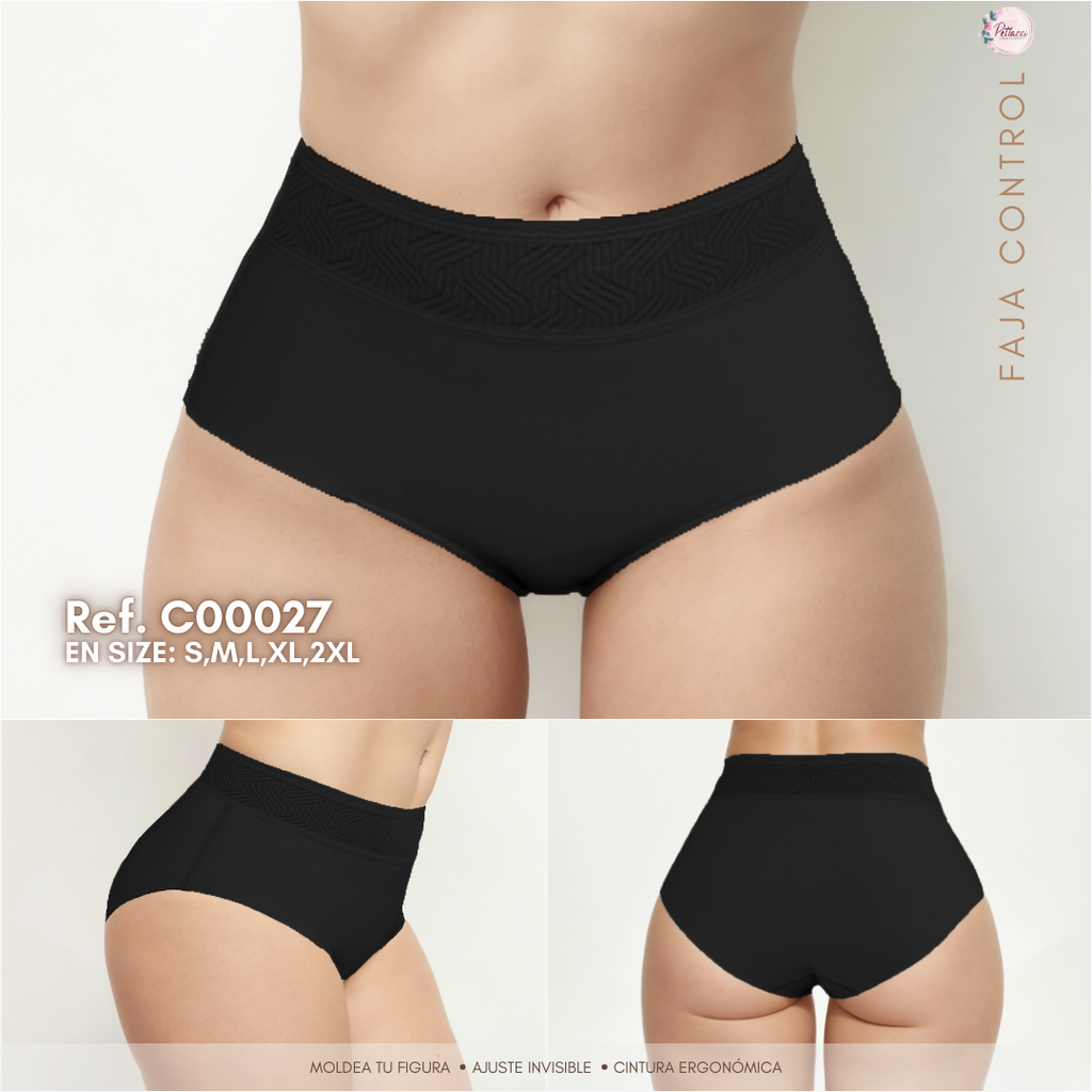 Panty Control Ref. C00027 negro