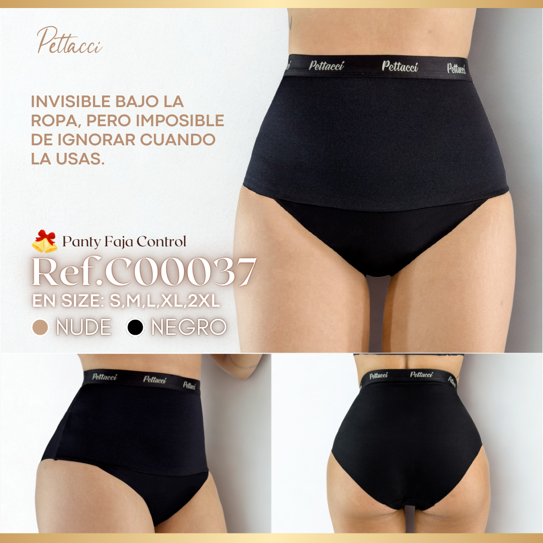 Panty Faja Control Ref. C00037 negro