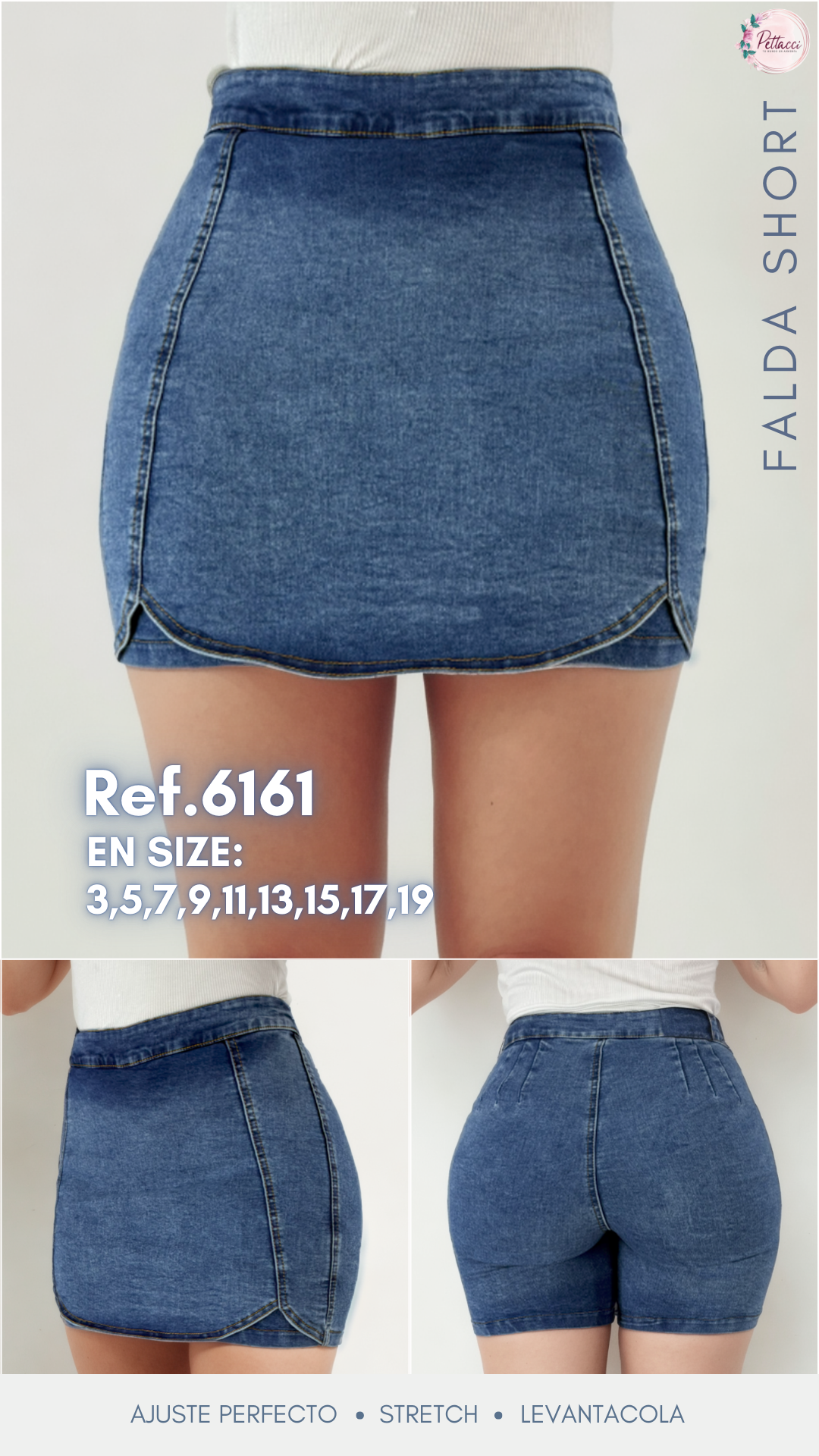 Falda Short Ref. 6161