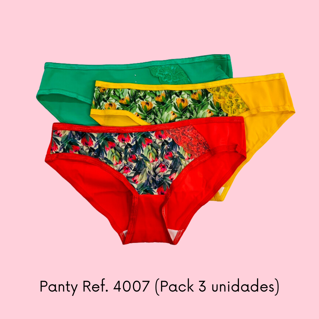 Panty Ref. 4007 (Pack 3 Unidades)