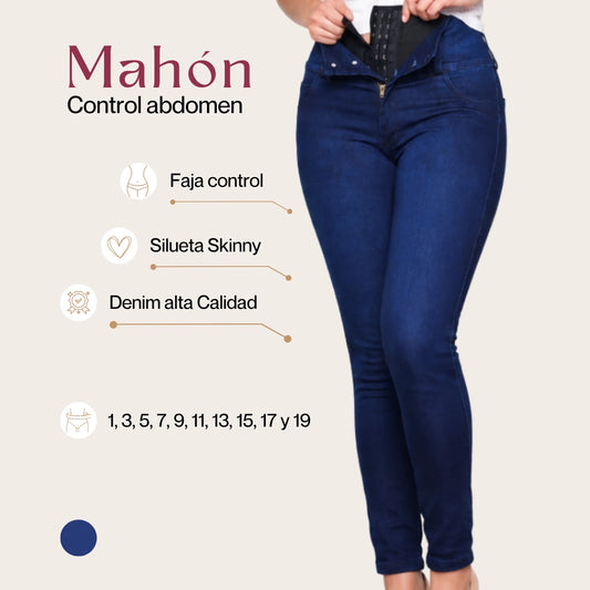 Mahón silueta skinny  en denim Ref. 5921