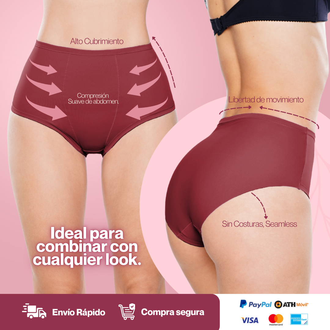 Pack x 3 Panties faja clásica Ref. 780A / sin costuras