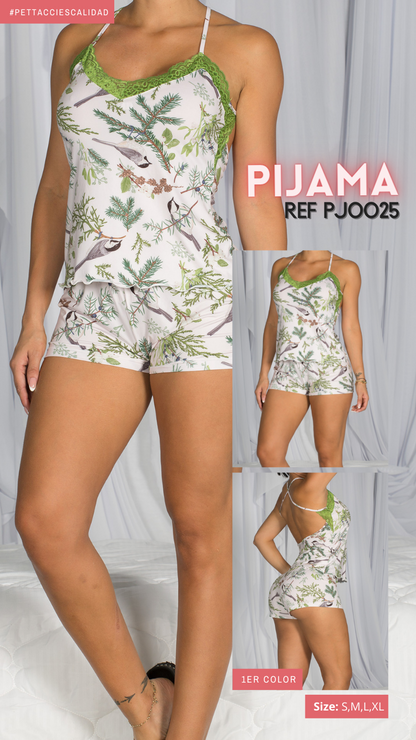 Pajamas Ref. PJ0025 / Green